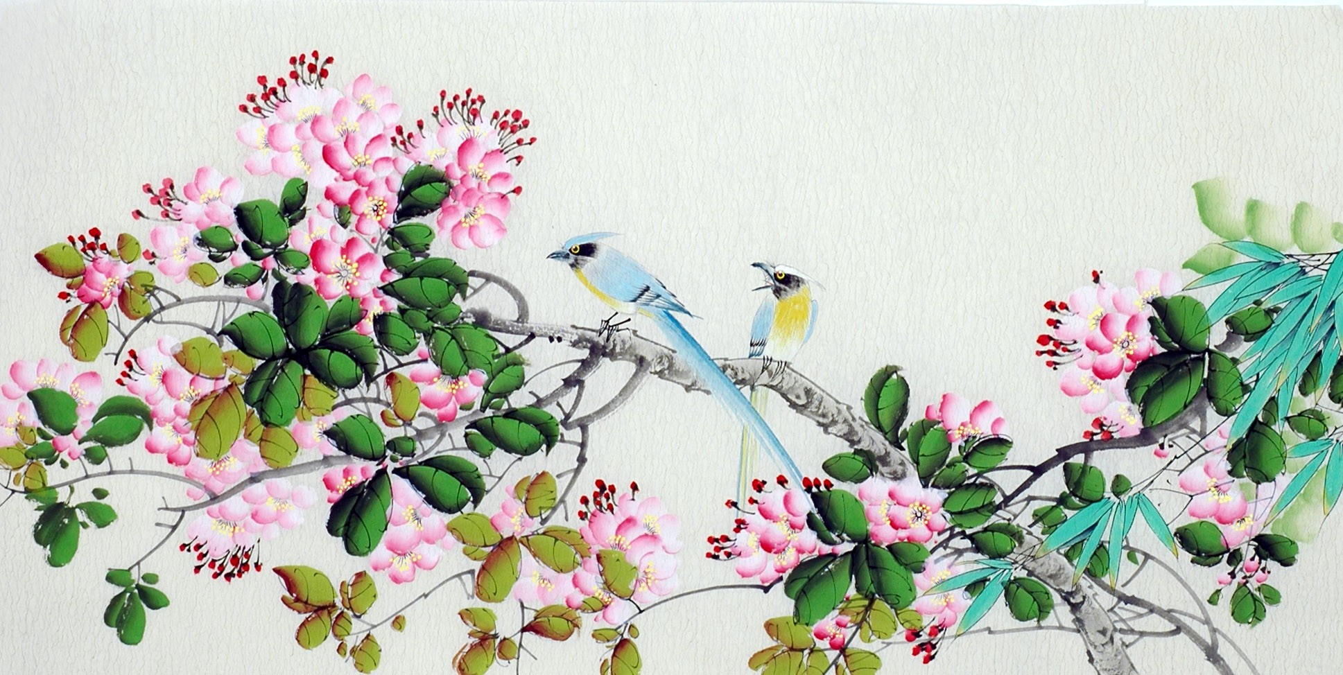 Chinese Flowers&Trees Painting - CNAG013451