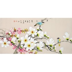 Chinese Flowers&Trees Painting - CNAG013455