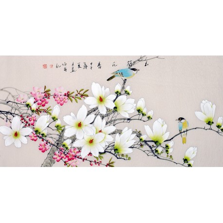 Chinese Flowers&Trees Painting - CNAG013456