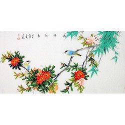 Chinese Flowers&Trees Painting - CNAG013458
