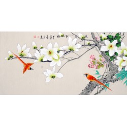Chinese Flowers&Trees Painting - CNAG013459