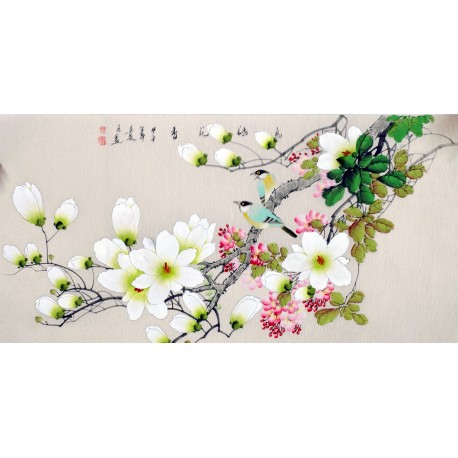 Chinese Flowers&Trees Painting - CNAG013460