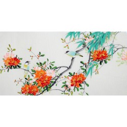 Chinese Flowers&Trees Painting - CNAG013463
