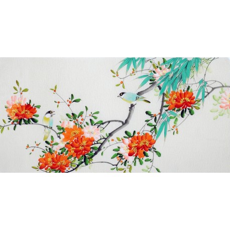 Chinese Flowers&Trees Painting - CNAG013463
