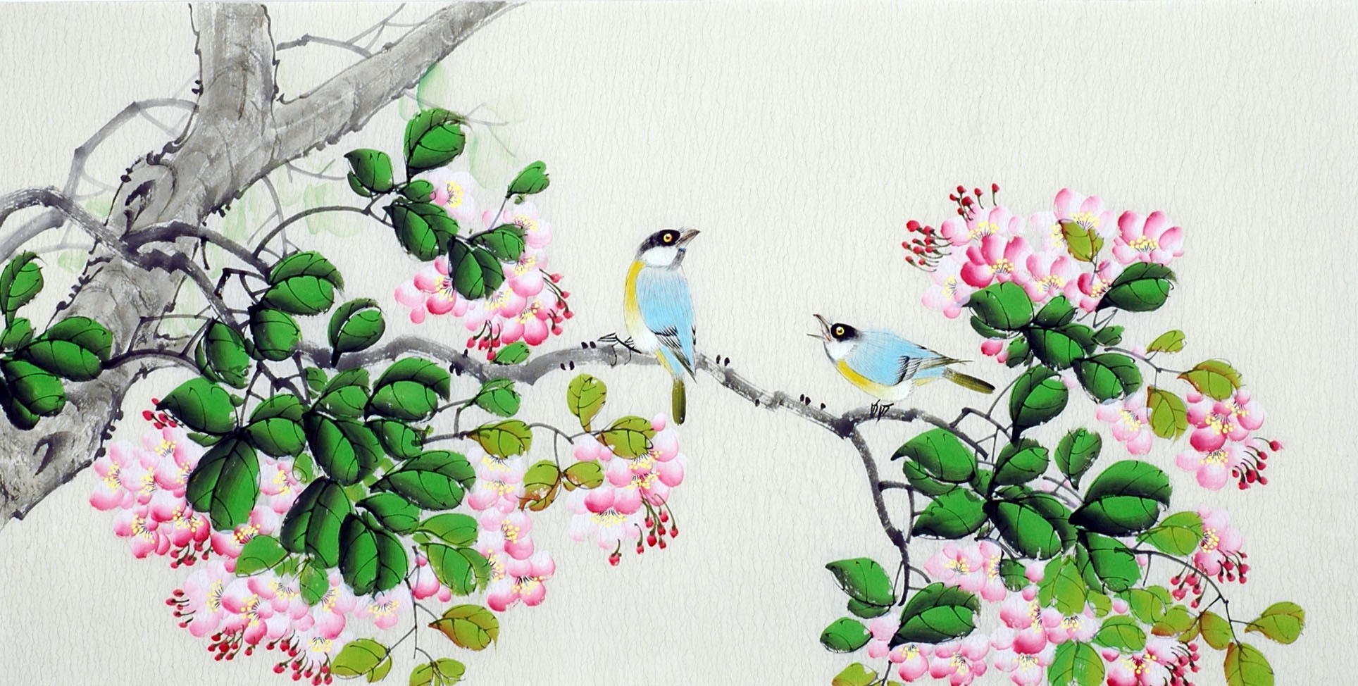 Chinese Flowers&Trees Painting - CNAG013467