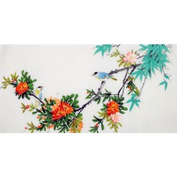 Chinese Flowers&Trees Painting - CNAG013468