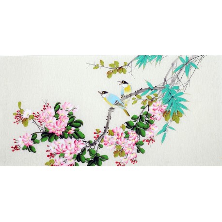 Chinese Flowers&Trees Painting - CNAG013469