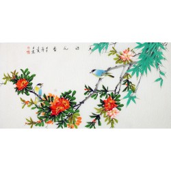 Chinese Flowers&Trees Painting - CNAG013471