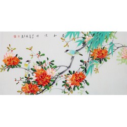 Chinese Flowers&Trees Painting - CNAG013473