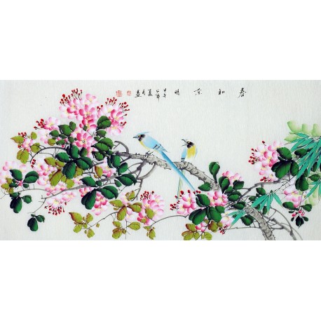 Chinese Flowers&Trees Painting - CNAG013476