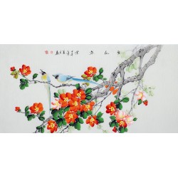 Chinese Flowers&Trees Painting - CNAG013477