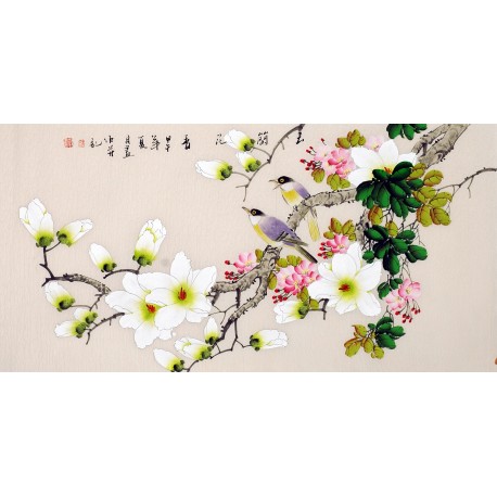 Chinese Flowers&Trees Painting - CNAG013480