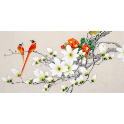 Chinese Flowers&Trees Painting - CNAG013482