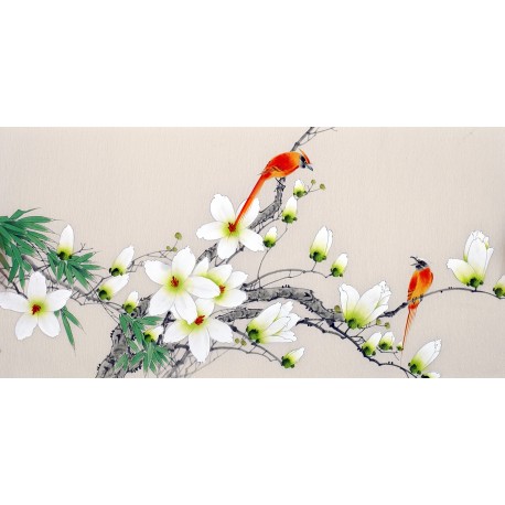 Chinese Flowers&Trees Painting - CNAG013485