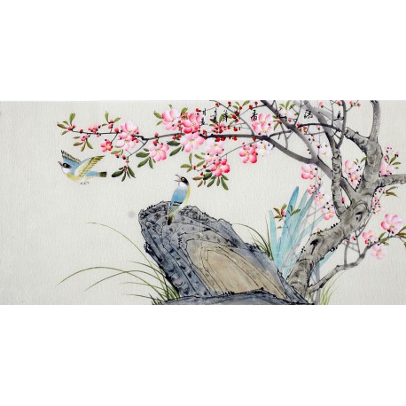 Chinese Flowers&Trees Painting - CNAG013486