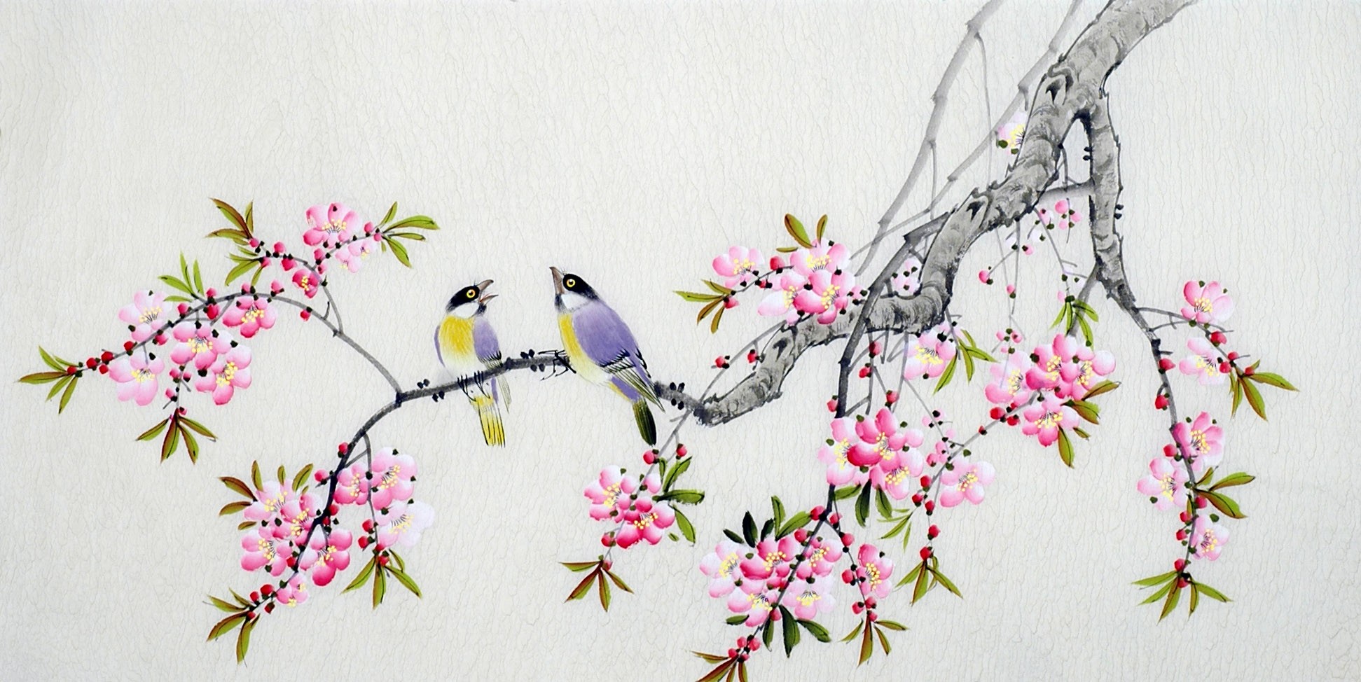 Chinese Flowers&Trees Painting - CNAG013492