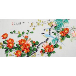 Chinese Flowers&Trees Painting - CNAG013494