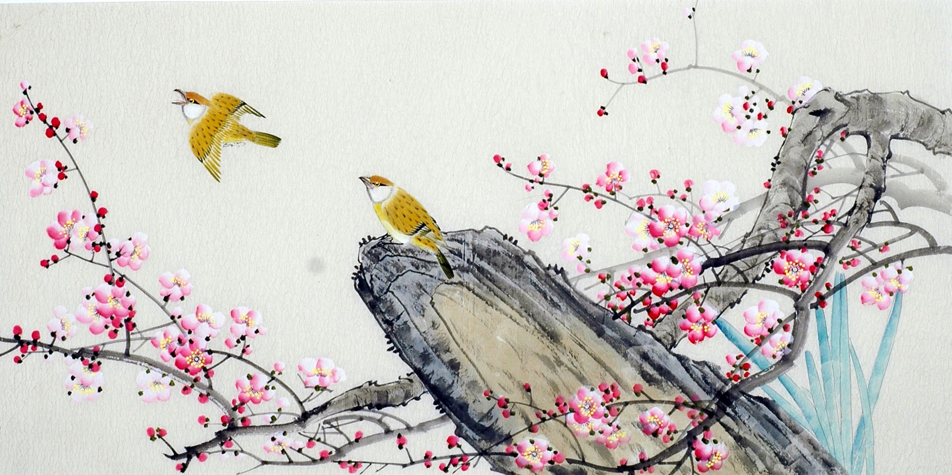 Chinese Flowers&Trees Painting - CNAG013495