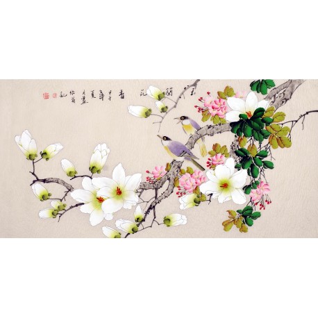 Chinese Flowers&Trees Painting - CNAG013503