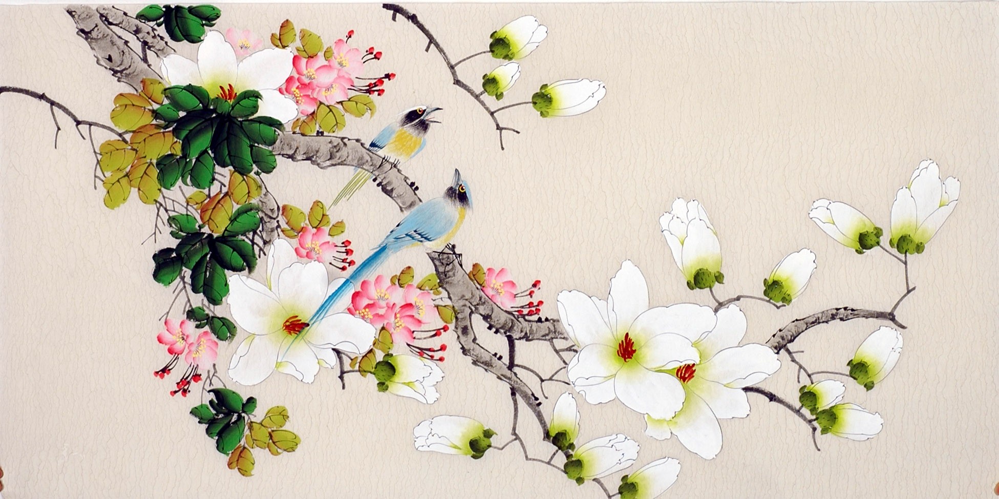 Chinese Flowers&Trees Painting - CNAG013506