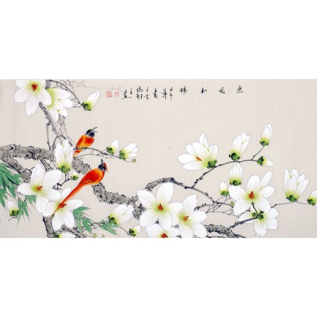 Chinese Flowers&Trees Painting - CNAG013507