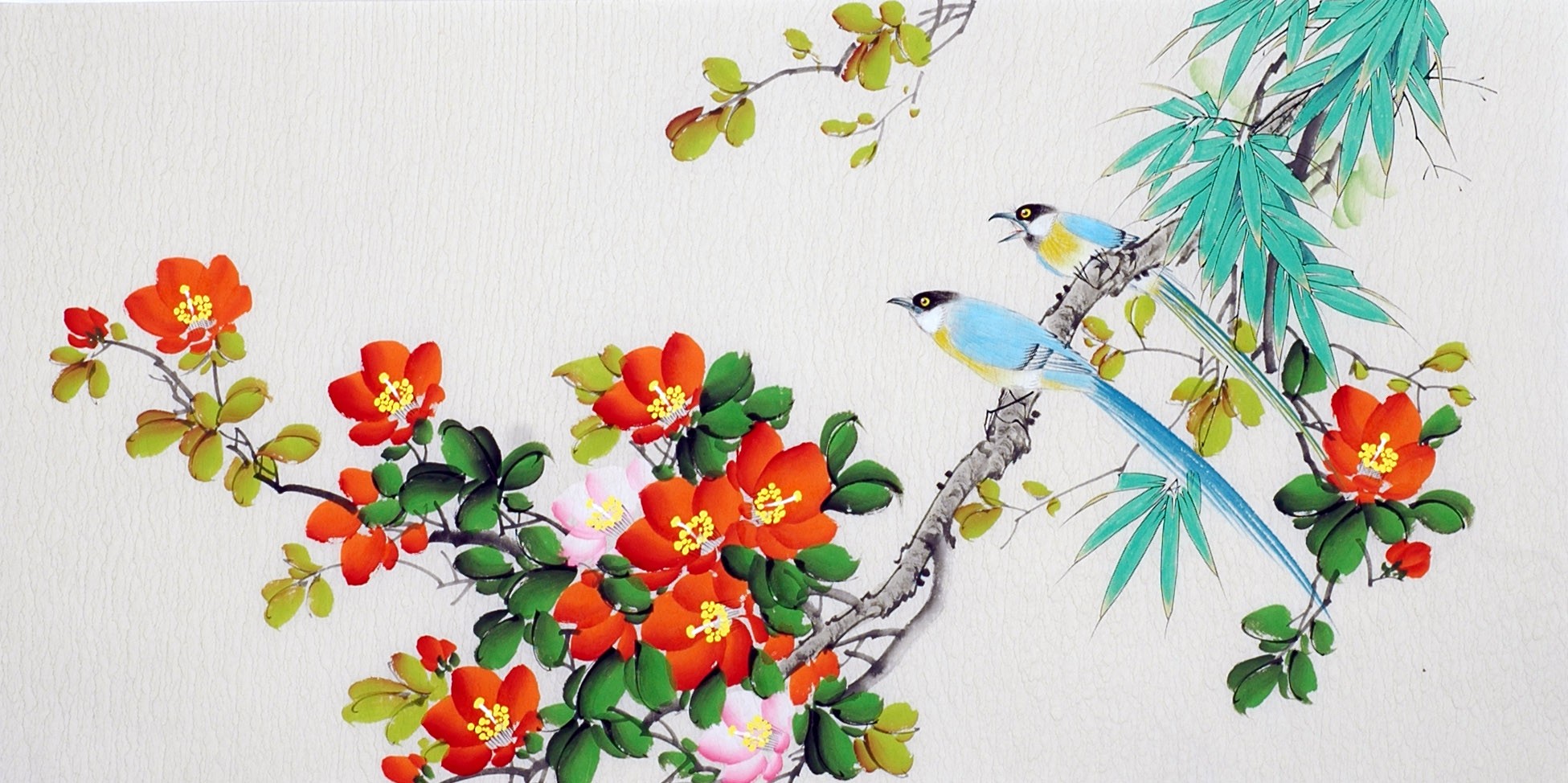 Chinese Flowers&Trees Painting - CNAG013515