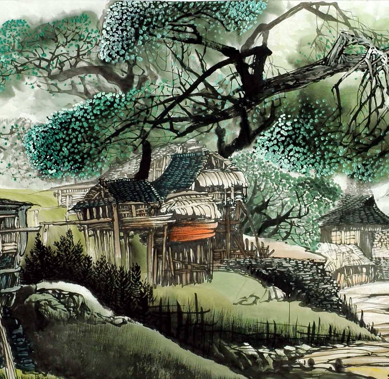 Chinese Landscape Painting - CNAG013516