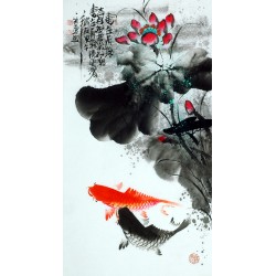 Chinese Fish Painting - CNAG013541