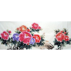 Chinese Peony Painting - CNAG013551