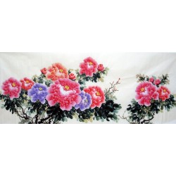 Chinese Peony Painting - CNAG013554