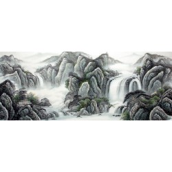 Chinese Landscape Painting - CNAG013556
