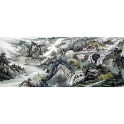Chinese Landscape Painting - CNAG013557