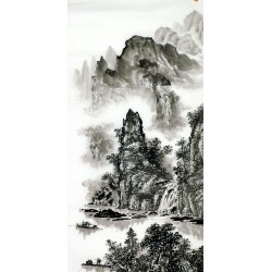 Chinese Landscape Painting - CNAG013558