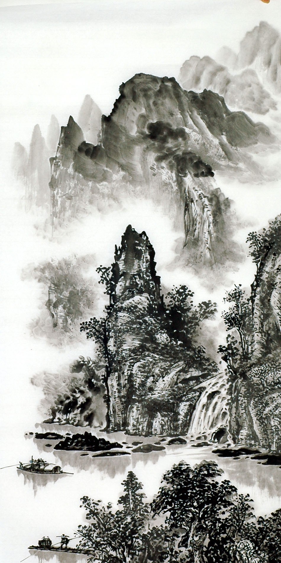 Chinese Landscape Painting - CNAG013558