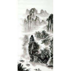Chinese Landscape Painting - CNAG013560