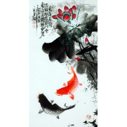 Chinese Fish Painting - CNAG013564