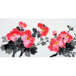 Chinese Peony Painting - CNAG013583