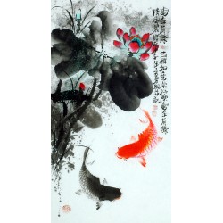 Chinese Fish Painting - CNAG013588