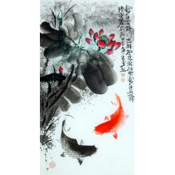 Chinese Fish Painting - CNAG013595