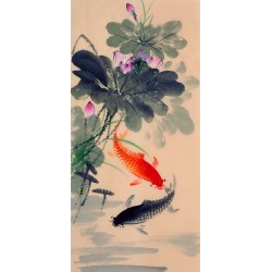 Chinese Fish Painting - CNAG013601