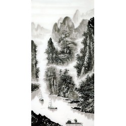 Chinese Landscape Painting - CNAG013620