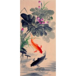 Chinese Fish Painting - CNAG013626