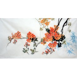 Chinese Flowers&Trees Painting - CNAG013631