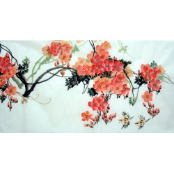Chinese Flowers&Trees Painting - CNAG013634