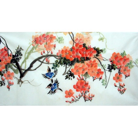 Chinese Flowers&Trees Painting - CNAG013637