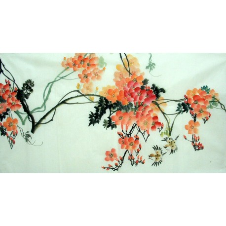 Chinese Flowers&Trees Painting - CNAG013639
