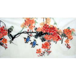 Chinese Flowers&Trees Painting - CNAG013641