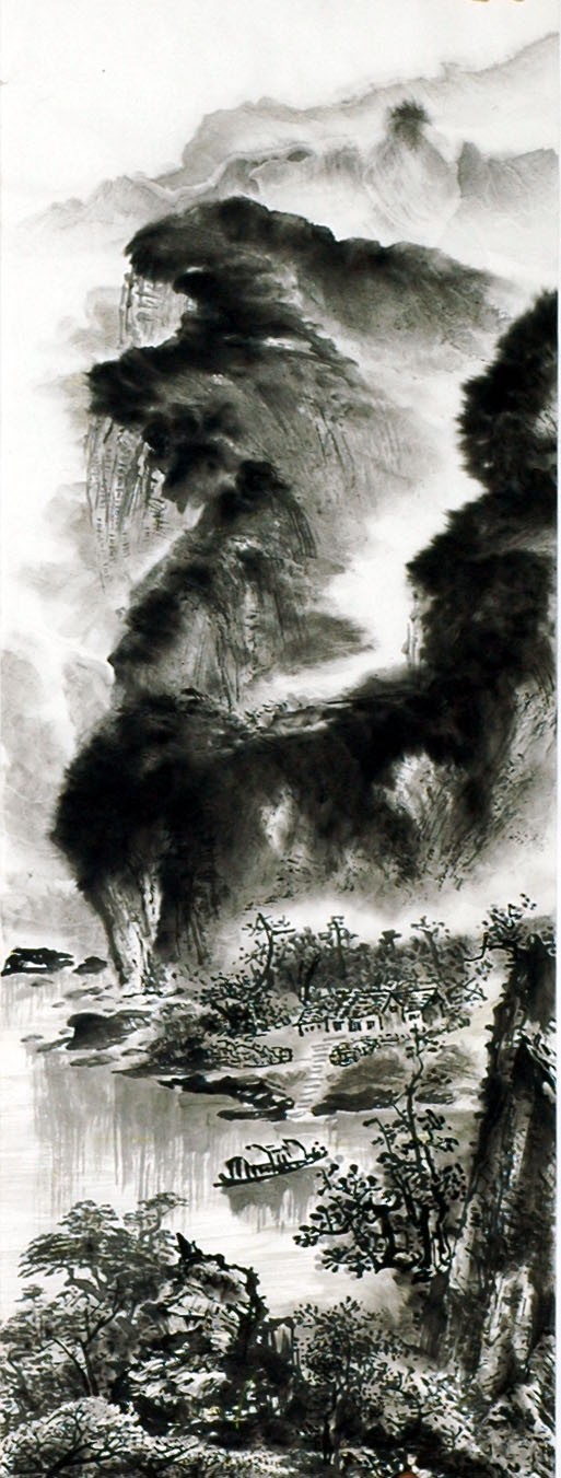 Chinese Landscape Painting - CNAG013652