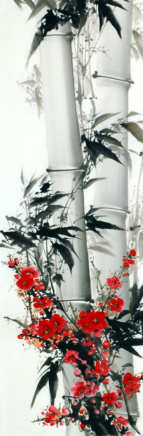 Chinese Flowers&Trees Painting - CNAG013653