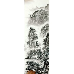 Chinese Landscape Painting - CNAG013679